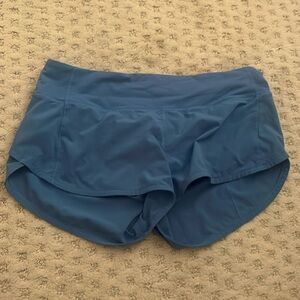 Lululemon Blue Nile Speed Up Shorts 2.5